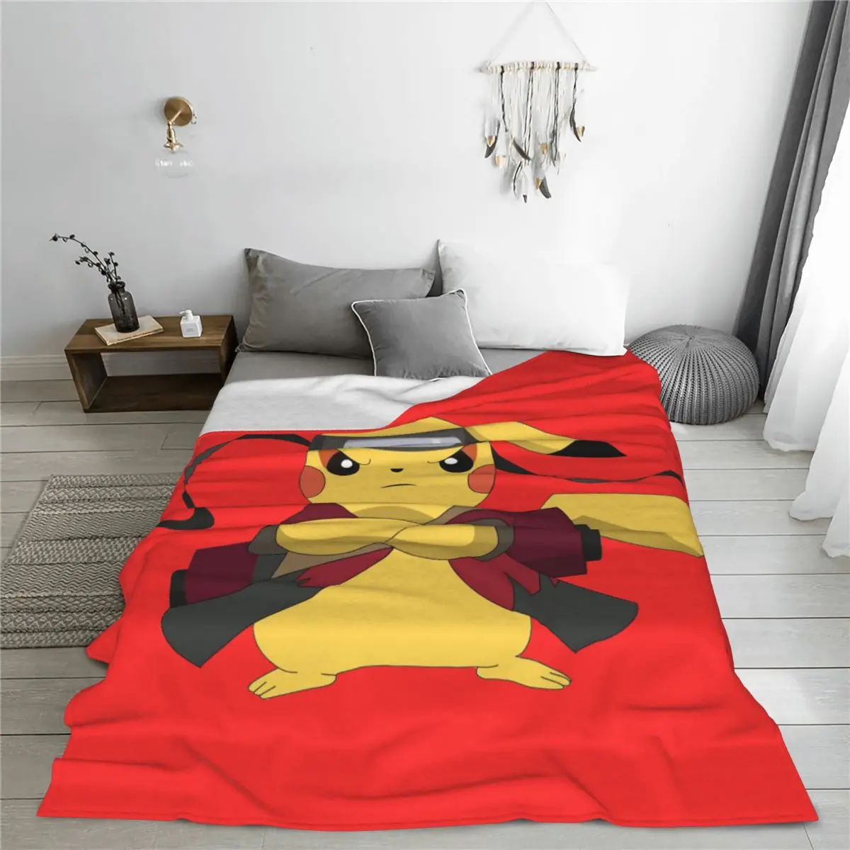 مخصص فائقة النعومة الصوف P-Pikachus الكرتون رمي بطانية الدافئة الفانيلا البطانيات للسرير سيارة الأريكة لحاف
