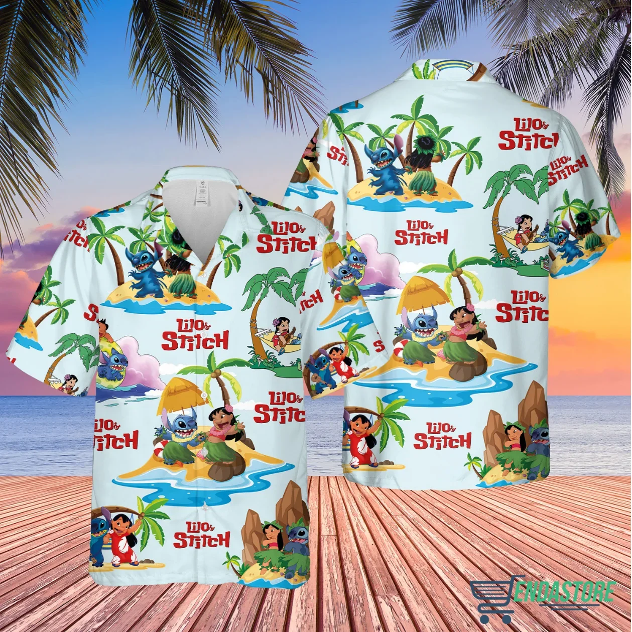 Stitch And Lilo Surf Hawaiian Shirt For Men\'s Disney Hawaiian Shirt Casual Summer Stitch Men Women Short Sleeve Button Up Shirt