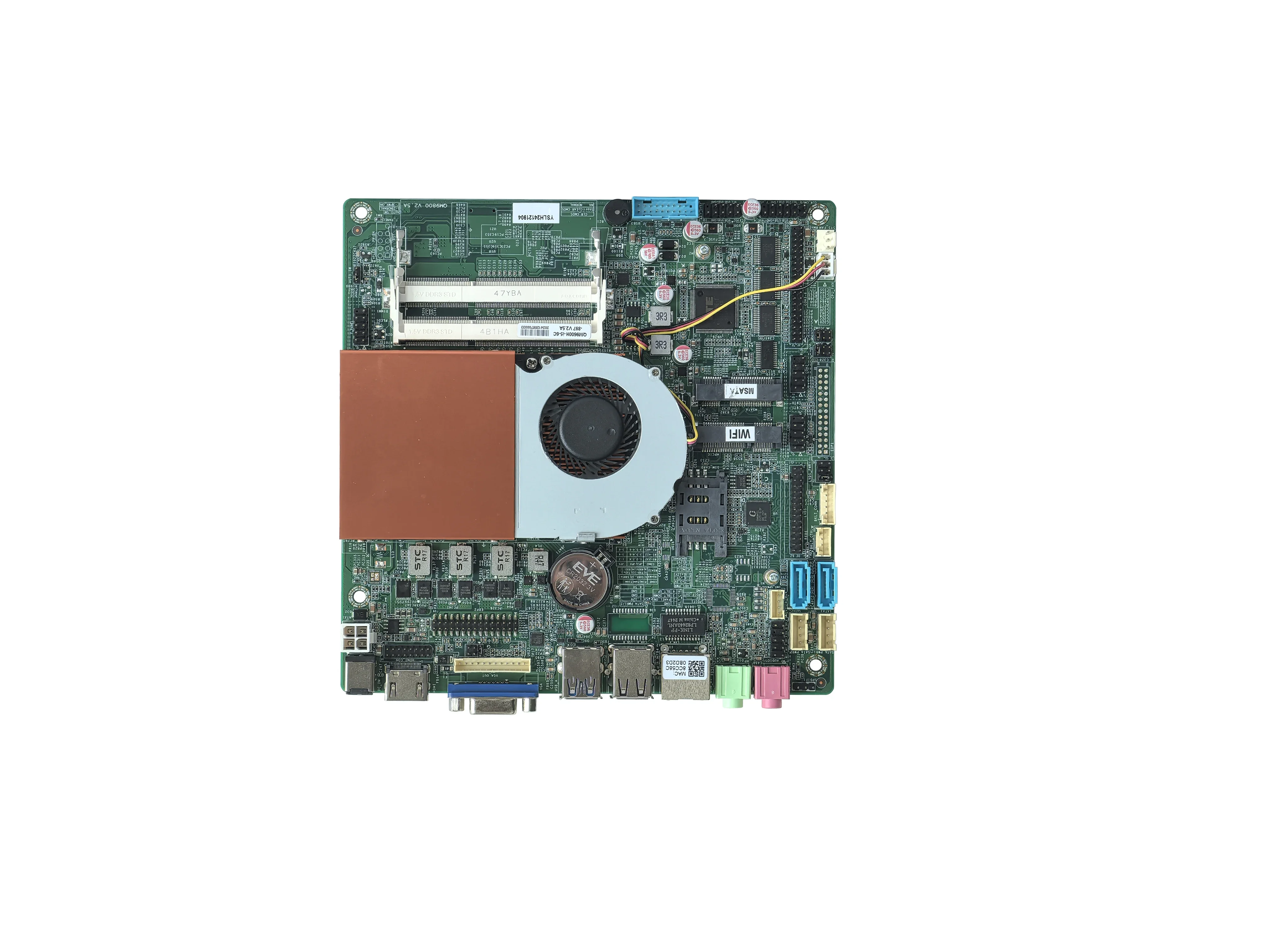 ELSKY بالجملة Mini-ITX Board QM9700H I7 معالج الجيل السابع 6COM للتحكم الصناعي