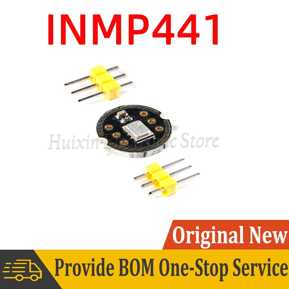 

5pcs Microphone Module I2S Interface INMP441 High Precision Low Power Ultra small volume