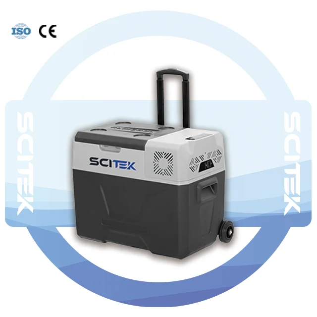 SCITEK Refrigerador portátil para automóvil 40l -20 ~ 20 grados Refrigerador para automóvil