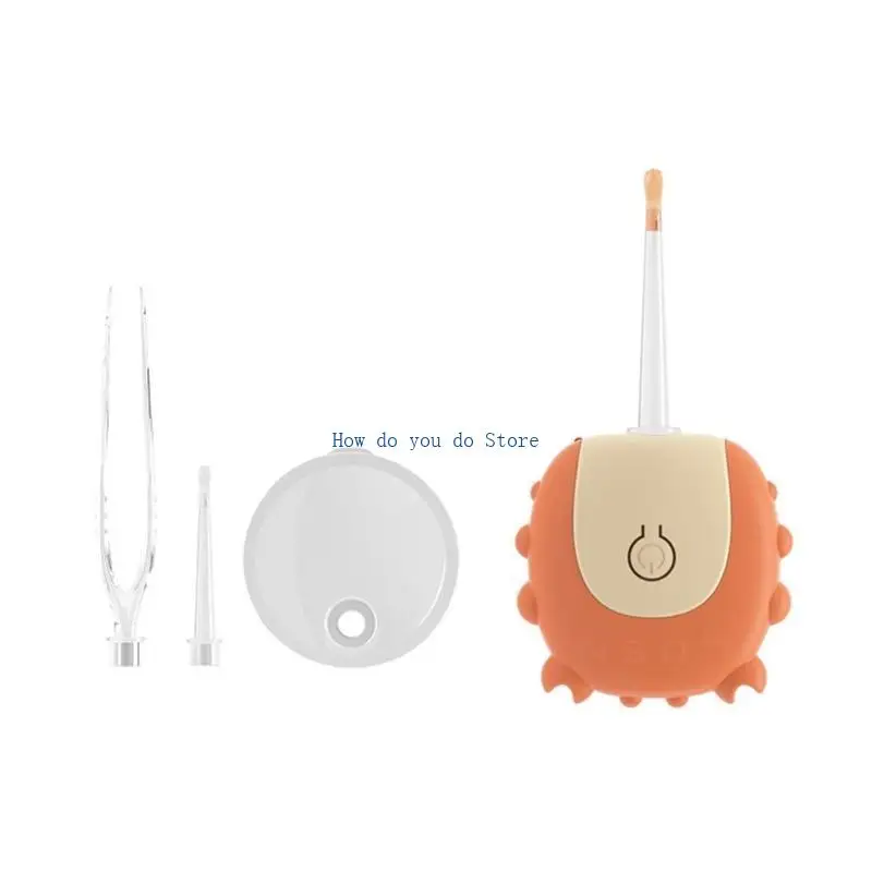 

19QF Инструмент для ухода за ушами с питанием от кнопочной батареи Инструмент для удаления ушной серы для чувствительных ушей