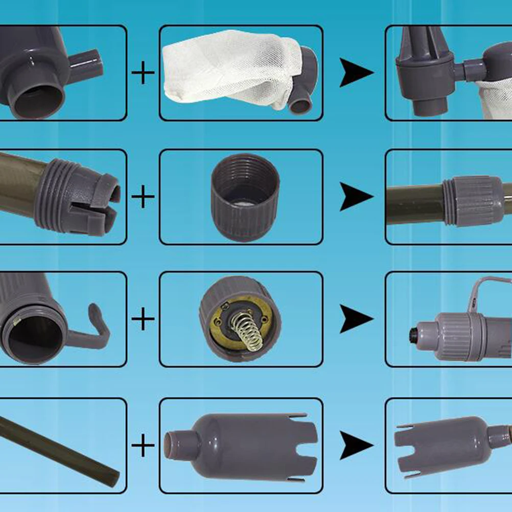 

Electric Feces Suction Device Aquarium Siphon Fish Gravel Cleaning Vacuum Tank Cleaner Tool