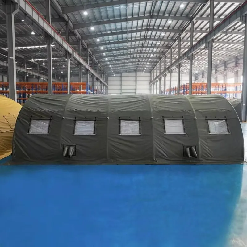 High-pressure emergency survival tent, fireproof, waterproof, windproof, safe and durable outdoor shelter