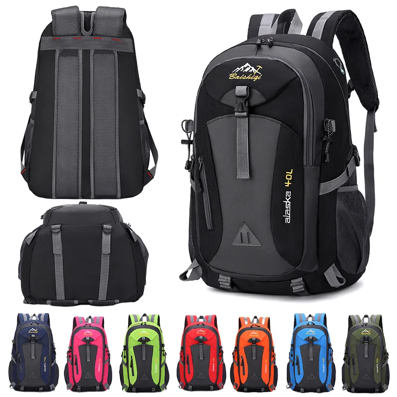 Unissex caminhadas mochila de viagem leve dos homens ao ar livre ciclismo mochila à prova dwaterproof água esportes caminhadas mochila para mulher