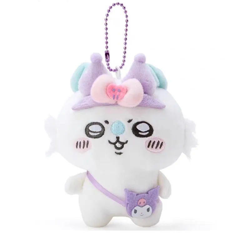 Chiikawa Hachiware Usagi Plush Toys, Plushie Chaveiro, boneca recheada, presente para crianças