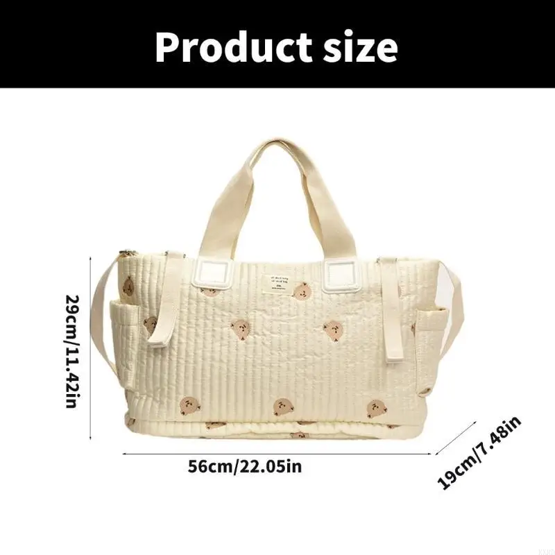 

Multifunctional Diaper Bag for Mother Well Organized Storage Solution Trendy Korean Mom Handbag Organiser