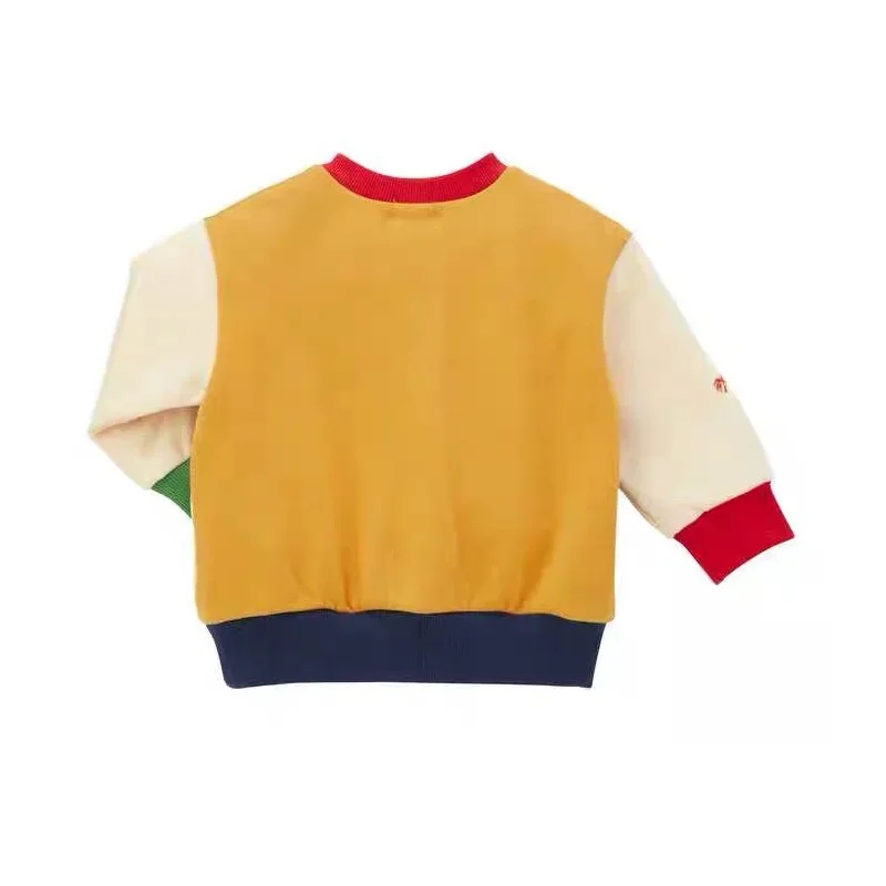 Autumn Kids Sweatshirts Cartoon Cute Bear Long Sleeved   Velvet Tops Girls Hoodie Children\'s  Hoodies Boy Sweatshirt  Pullovers