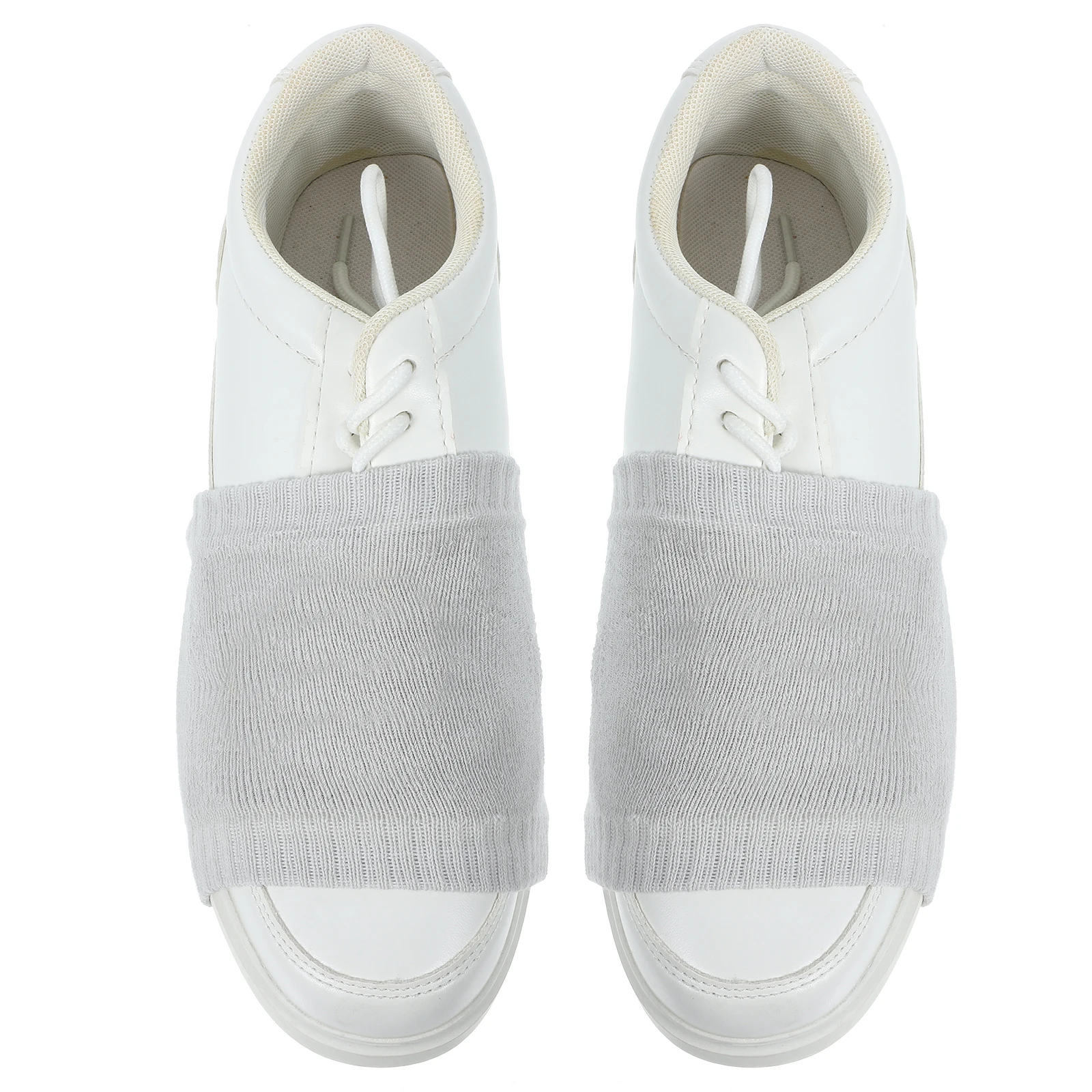 

2 пары танцевальных носков поверх обуви, хлопковая защита для обуви, нескользящие легкие носки для танцевальной практики, безопасные на полу