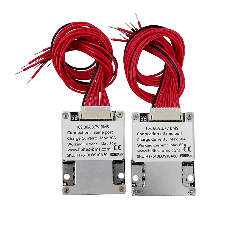 Heltec 6s 7s 24 В сбалансированная 18650 bms 10s 36v 30a 60a 21700 защитная плата аккумулятора для электрической инвалидной коляски/подметального робота/бояка