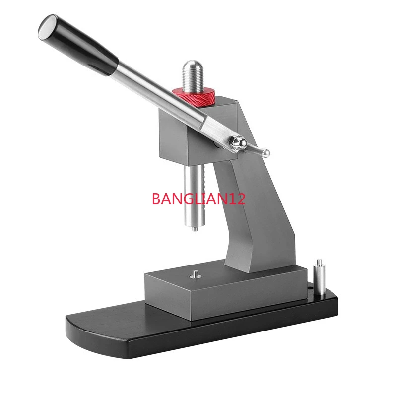 

Машина для запечатывания корпусов часов, цельнометаллическая, для тяжелых условий эксплуатации, инструмент для ремонта, без пресс-формы.