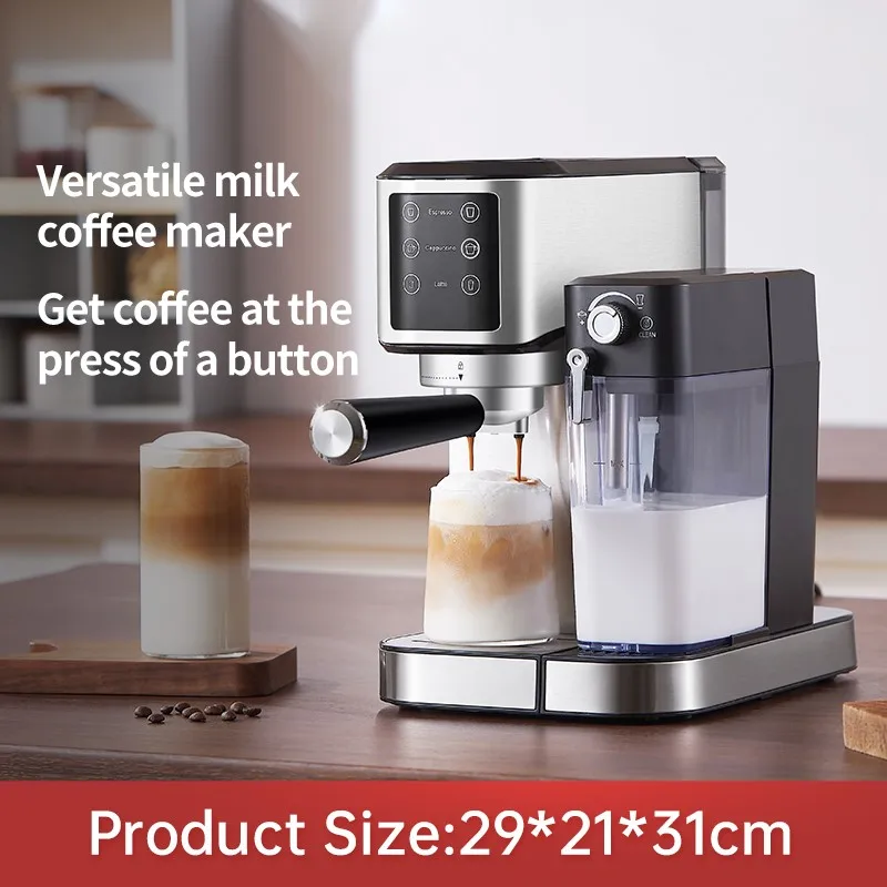 Industrial Espresso & Milk Frother Automatic All-in-1 Multifunctional Coffee Machine For Home & Office Use