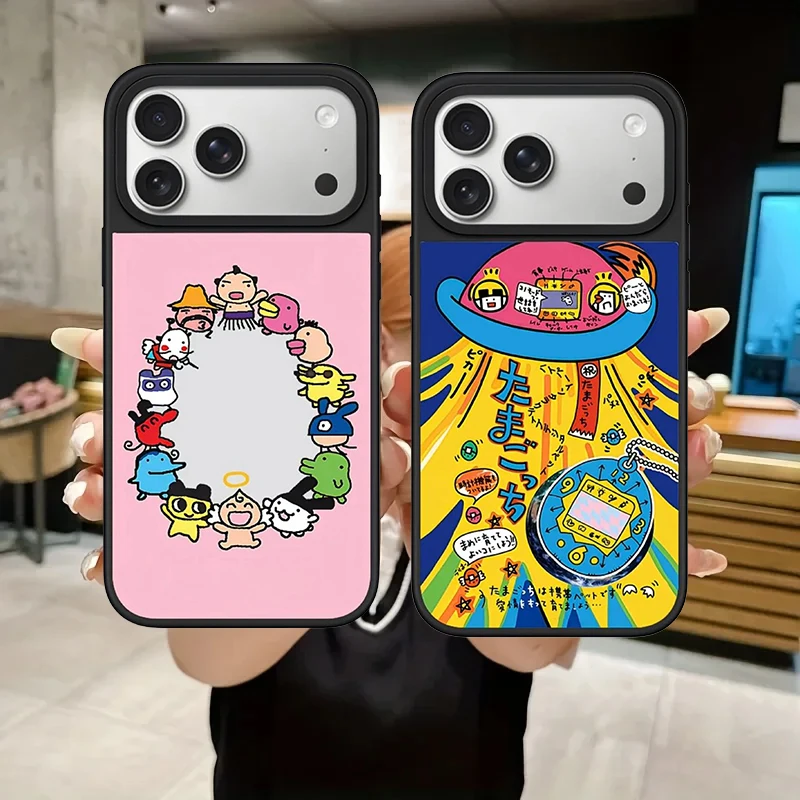 608282 Mirror Surface Magnetic Phone Case Cover for IPhone 13 14 15 16 17 18 Pro Max Case