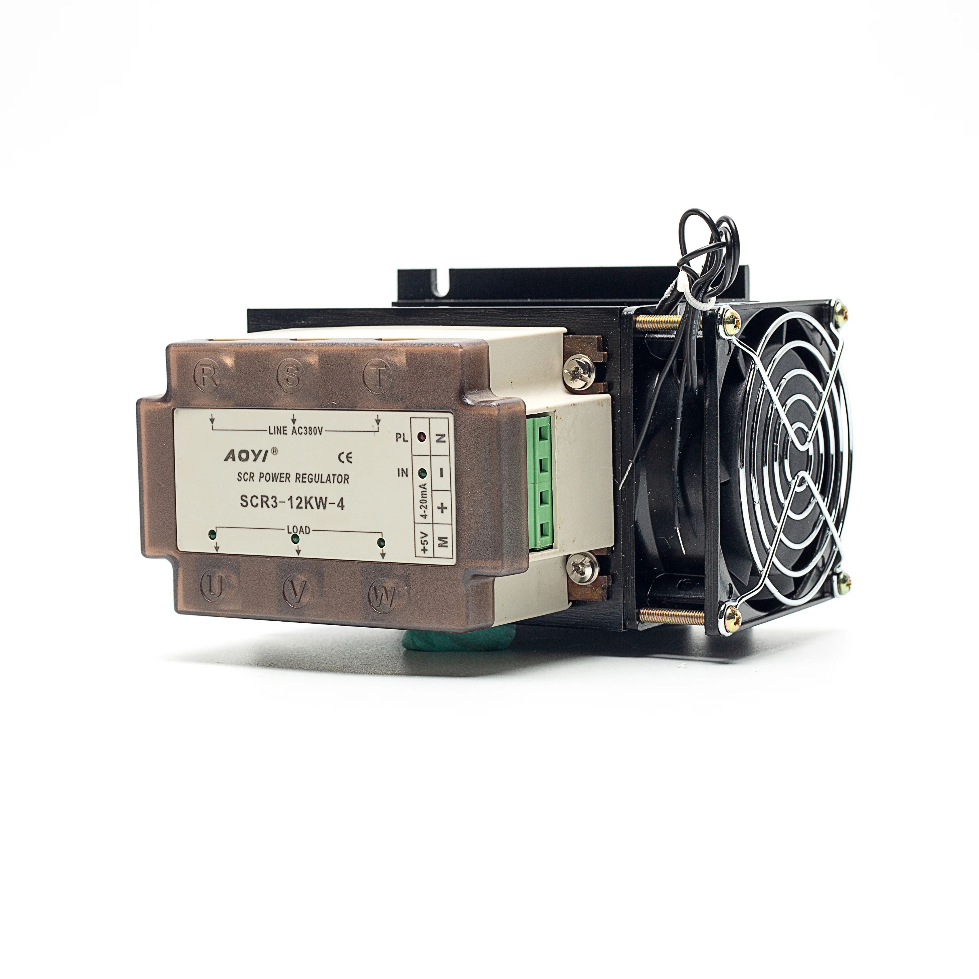 AOYI SCR3-KW-4 ثلاث مراحل الجهد الثايرستور مرحلة واحدة 380 فولت SCR منظم الطاقة