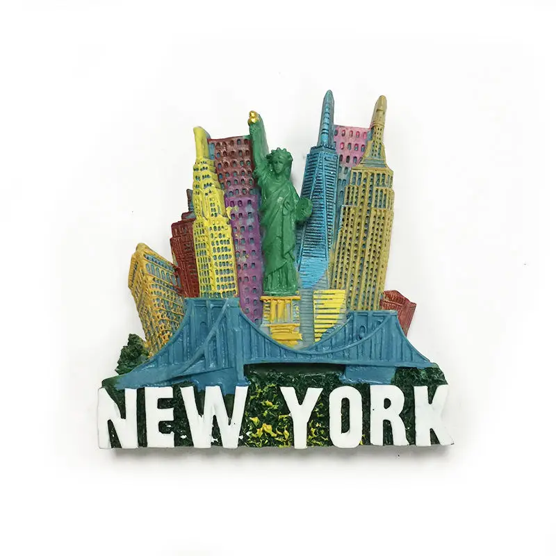

New York Landmark Statue of Liberty Creative Magnetic Fridge Magnet Creative Travel Souvenir Gift