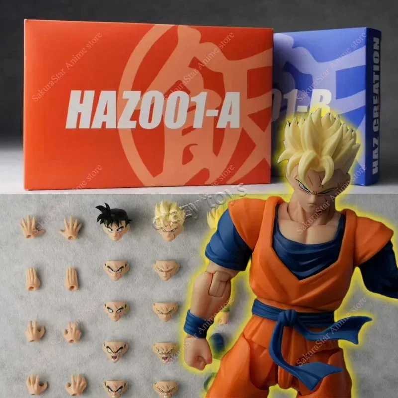 【En stock】SHF Dragon Ball Super Saiyan Future Broken Arm Gohan HAZ001 Figurine d'action de collection d'anime, jouet cadeau pour garçons