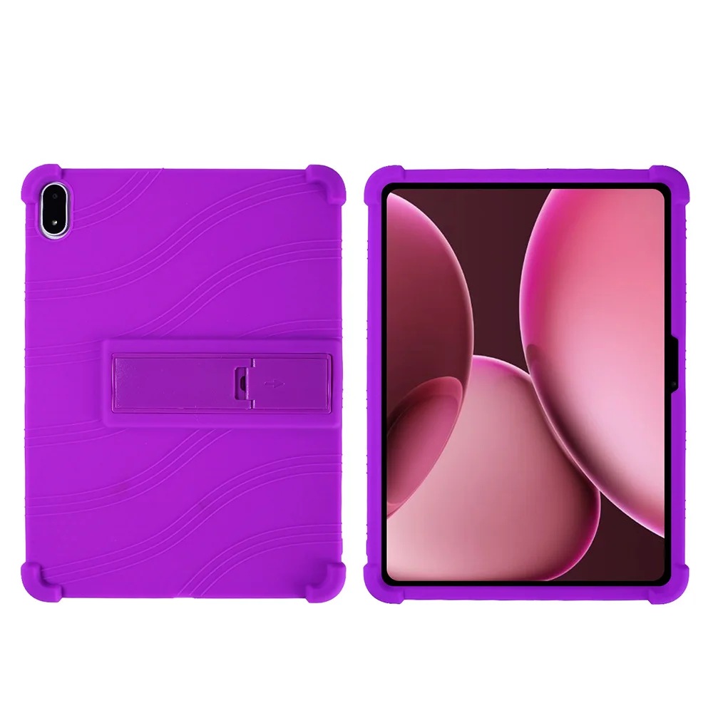 For Oppo Pad 4 Pro Android 15 Tablet,13.2 inch Tablets Case,Soft Silicone Adjustable Stand Cover Lightweight Kids Friendly view 3