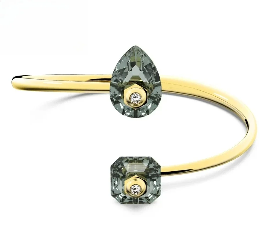 Pulsera con circonita dal design unico e di lusso exquisito S925 di fascia alta di alta calidad - Regalo conmemorativo