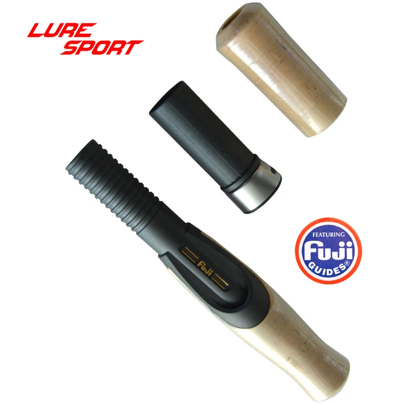 Proton FUJI IPSD16 Reel Seat with Gold Sticker Cork cap and Handle Set grip Rod Building Component DIY Accessory