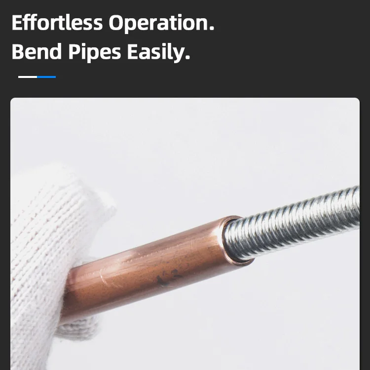 2.5 متر النمط الداخلي الربيع النحاس أنبوب الشواذ دليل للطي الانحناء خط الأنابيب لتكييف الهواء أنبوب نحاسي الانحناء أداة