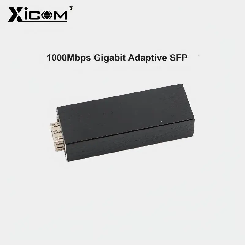 Xicom Mini POE 1.25G Media Converter Slot SFP Transceiver Module 5V DC Type-C input 1 SFP Slot 1 RJ45 Ethernet SFP Fiber Switch