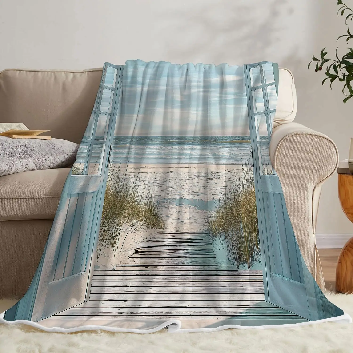Beach Throw Blanket…