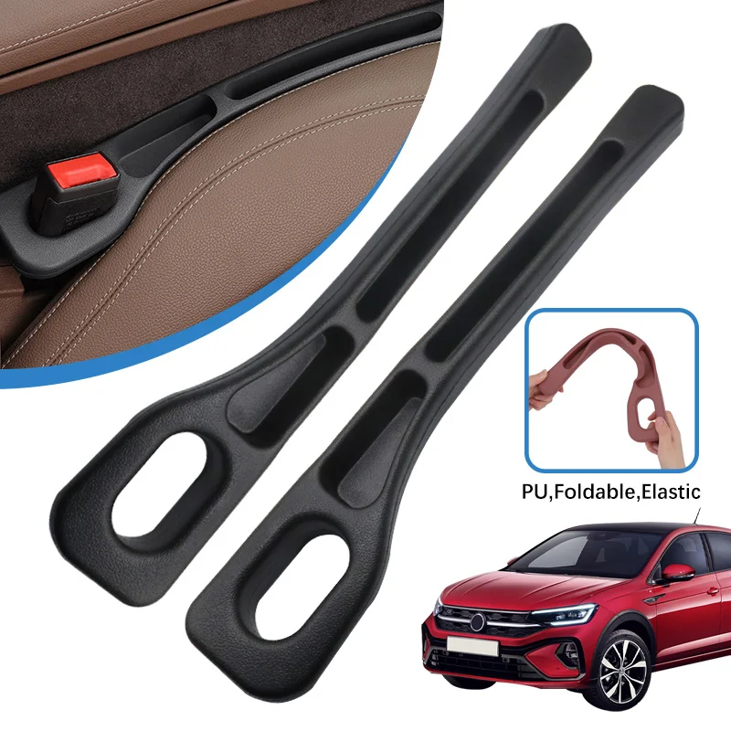 Car Seat Gap Filler Side Seam Plug Strip Leak-proof Filling Strip For Volkswagen VW Taigo Car Seat Supplies Decoration