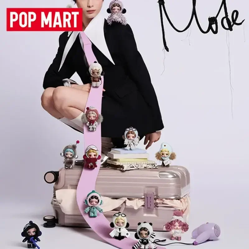 POP MART SKULLPANDA Off Mode Series Plush Doll Blind Box Guess Bag Mystery Box Toys Doll Cute Anime Figure Desktop Ornament view 3
