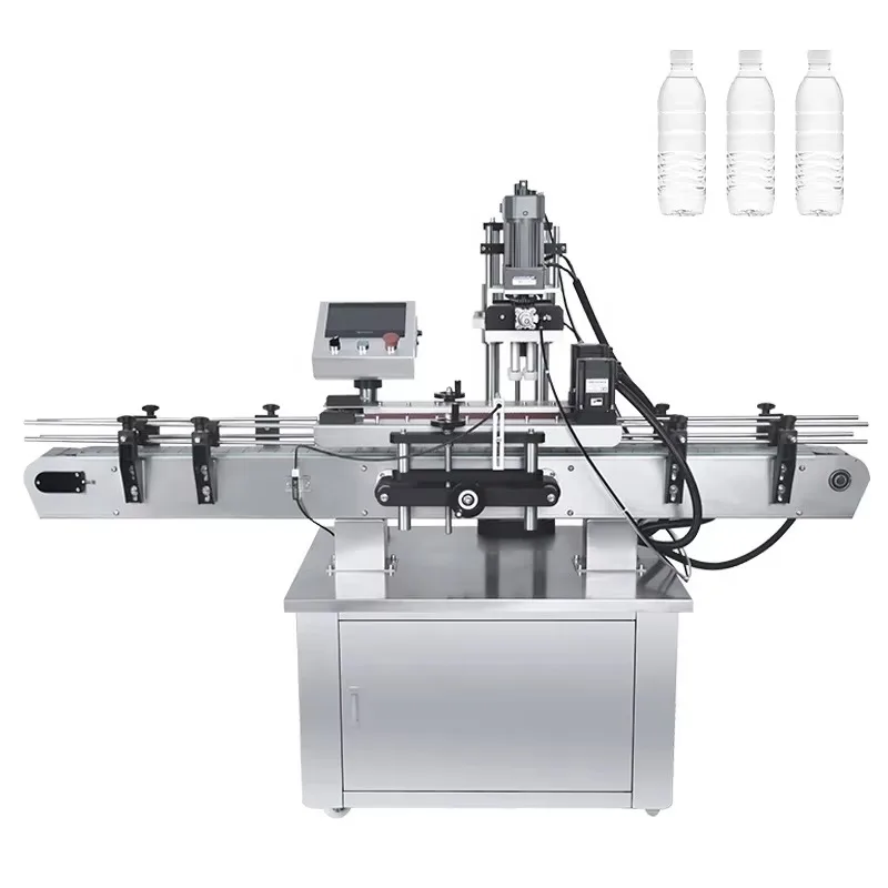 Customized Industrial Automatic Portable Bottle Capping Sealing Machine Screwing Device for Bottling Production Line