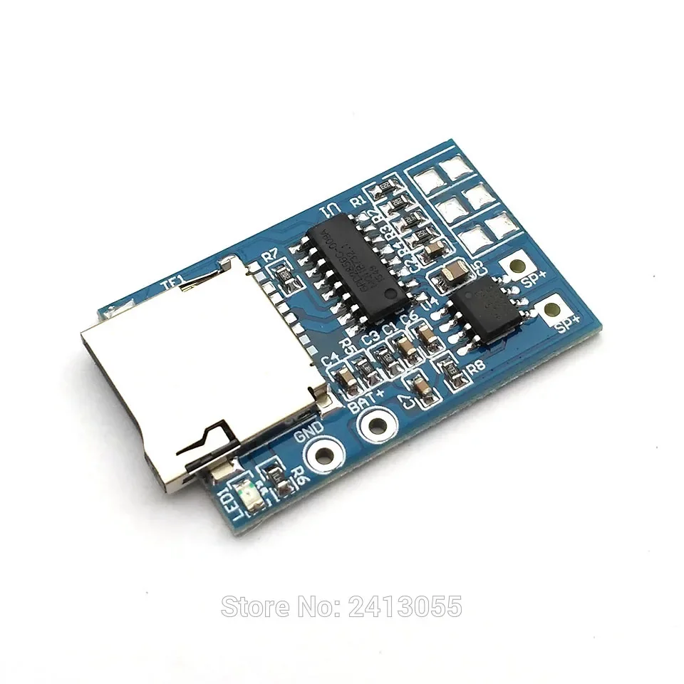 GPD2846A TF Card MP3 Decoder Board 2W Amplifier Module for Arduino GM Power Supply Module