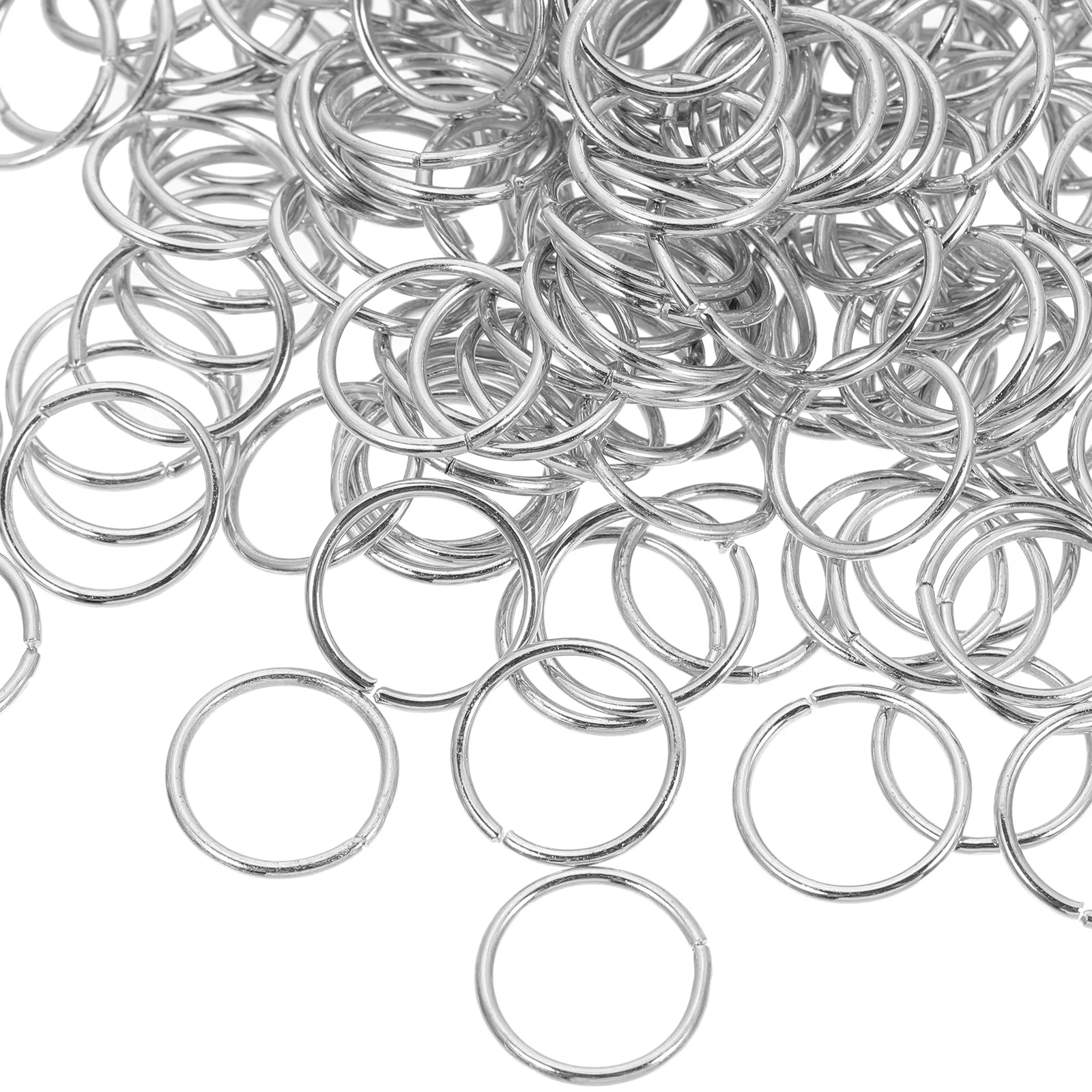 

3 упаковки металлических прыжков 6 мм, круглые разъемы, разрезные кольца для ожерелья, браслета, изготовления ювелирных изделий своими руками, многоцелевые открытые