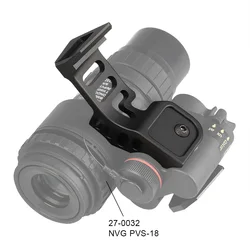 Aluminum Alloy PVS-18 NVG MOUNT  Metal Helmet Bracket Adapter gz240256