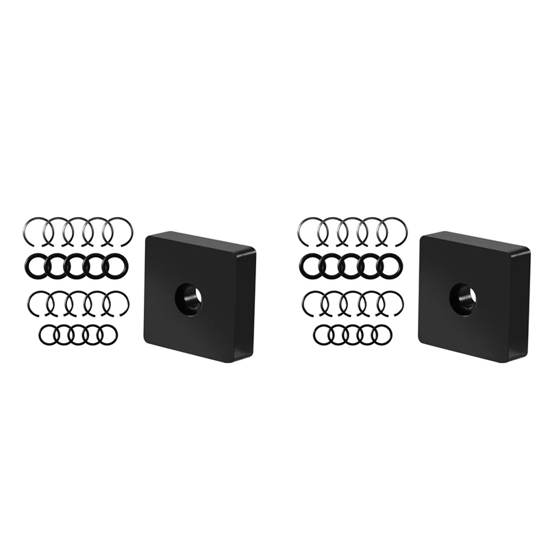 

2 Set 1/2Inch And 3/8Inch Impact Retaining Ring Clip With O-Ring For Electric Or Pneumatic Impact Wrenches-B91B
