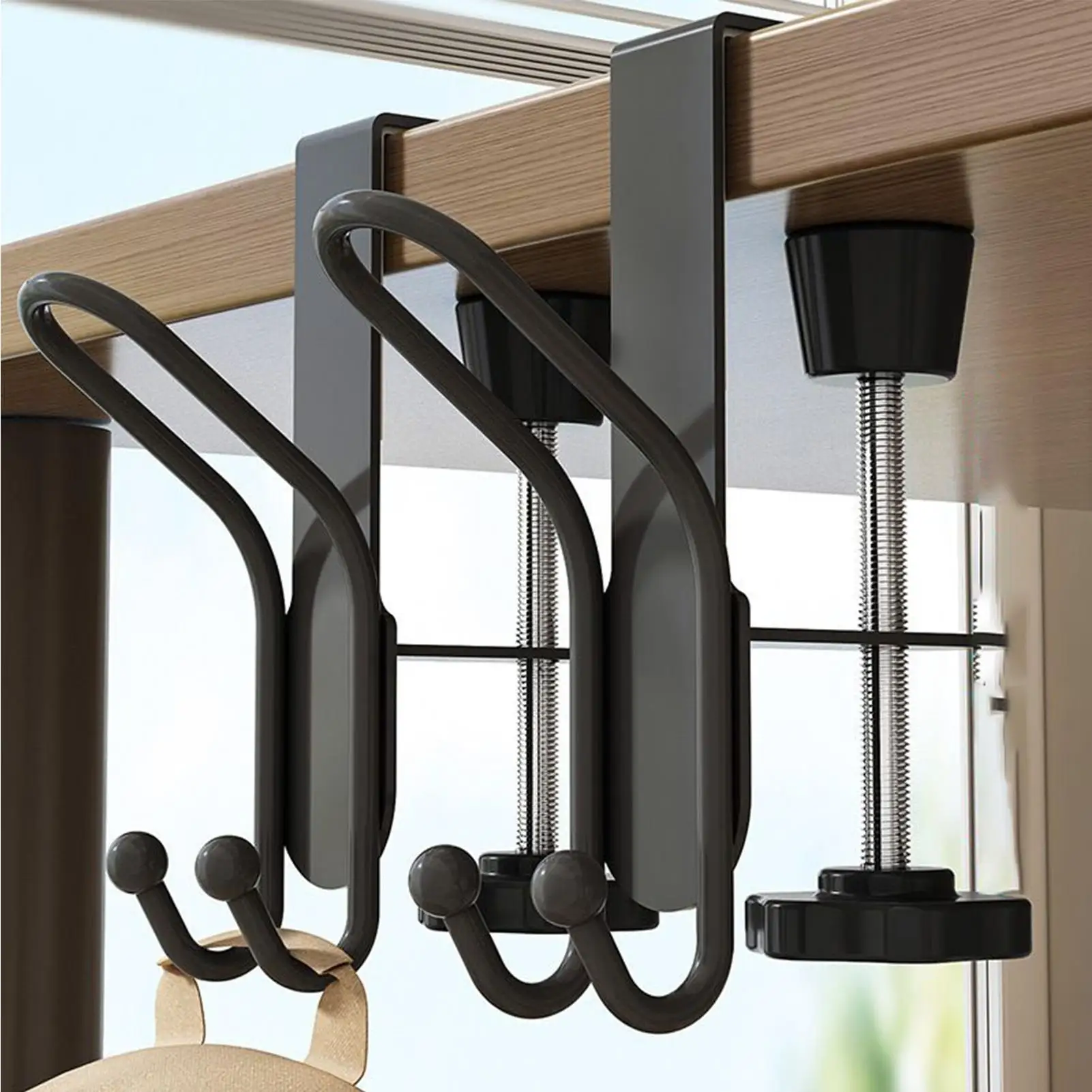 

Вешалка для чулок и гирлянд, вешалки для чулок, крючки для камина, 6 шт., регулируемые стальные крючки, зажимы без сверления для отеля