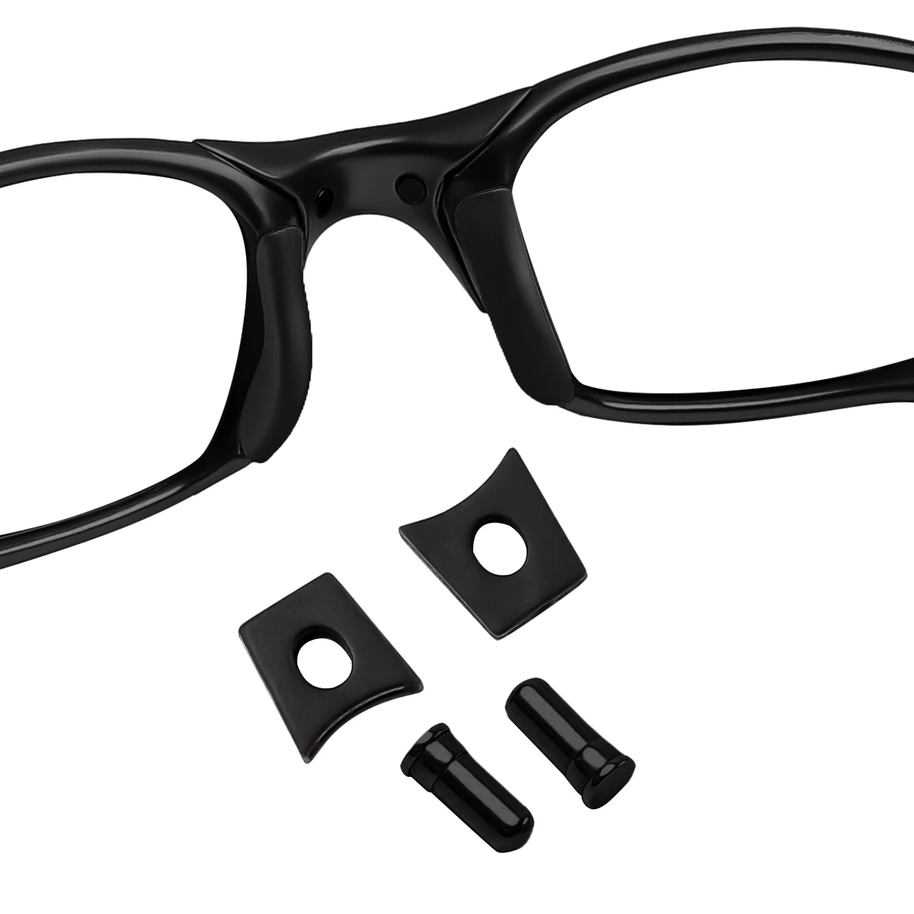 Nose Bridge Pin Rivet & Flex Coupler Replacement  for Oakley Juliet X Metal/Mars/X Metal XX/Remeo 2 Sunglasses - Perfect Fit