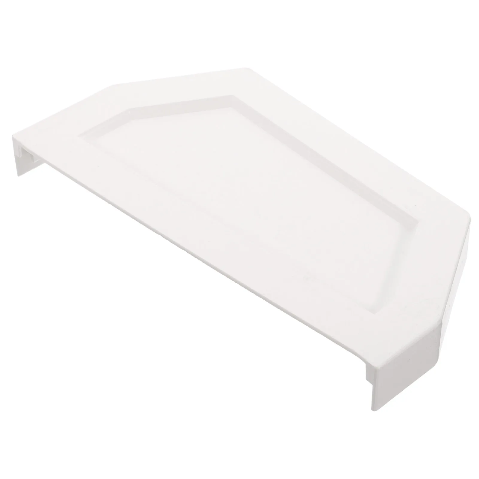 

PVC Gutter End Cap Double Sided Design Large Top Cover Prevent Clogging Rain Gutter Downspout End Seal Accessories