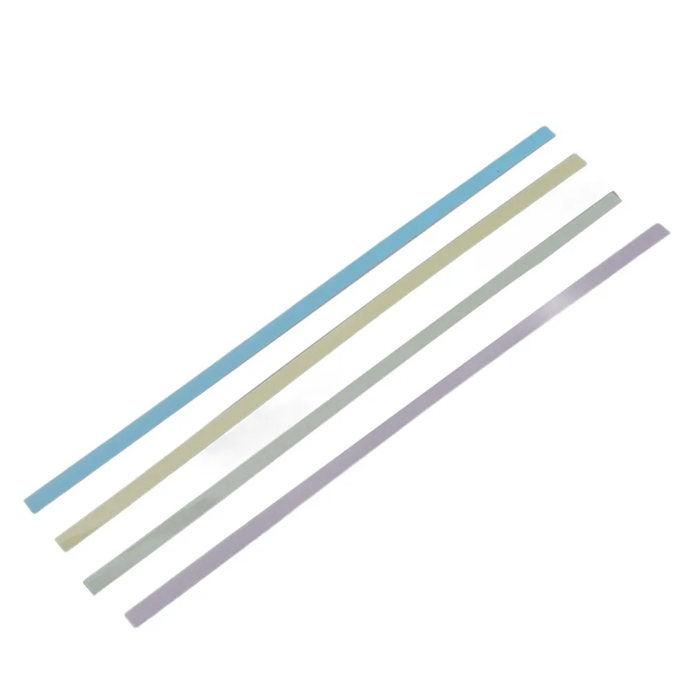 60PCS Plastic Dental Polishing Strips Portable Lightweight Tooth Sanding Strips Wear Resistant Dental Polishing Files