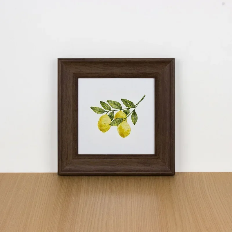American Square Picture Frame - 7x7, 8x8, 10x10, 12x12 Tabletop and Wall Hanging Display Frame Photo Frames Home Décor