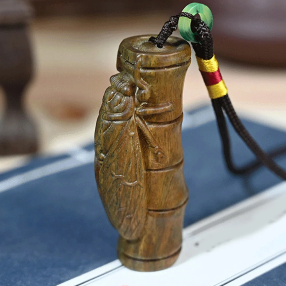 

Wood Carved Decor H Pendant Necklace Phone Hanging Keychain Birthday Gift Wooden DIY Craftsmanship
