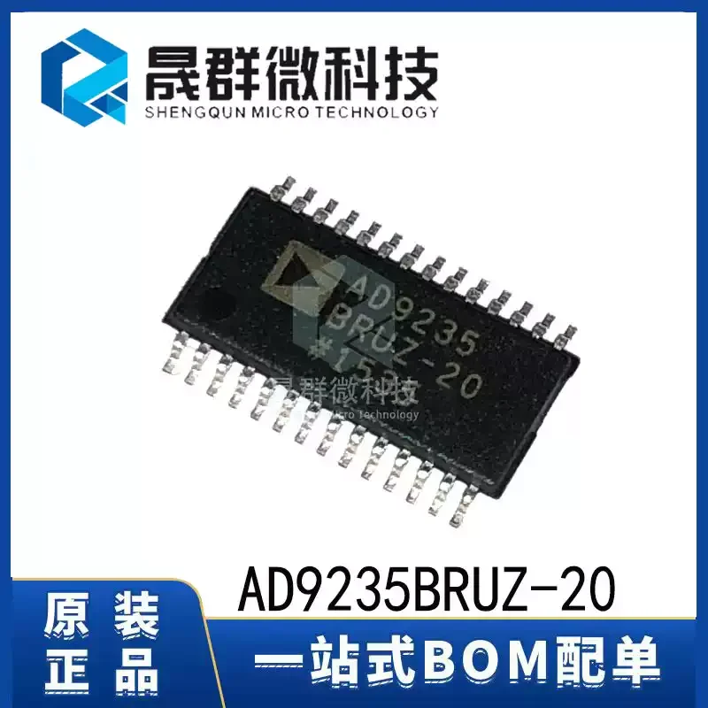 Brand new original AD9235BRUZ-20 AD9235 TSSOP-28 12 bit ADC digital to analog conversion chip IC