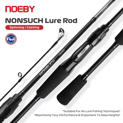 NOEBY NONSUCH High Carbon Fishing Rod ML M MH 1.83m 1.98m 2.13m Spinning Casting Rod Fuji Guide Multipurpose Pike Trout Fishing