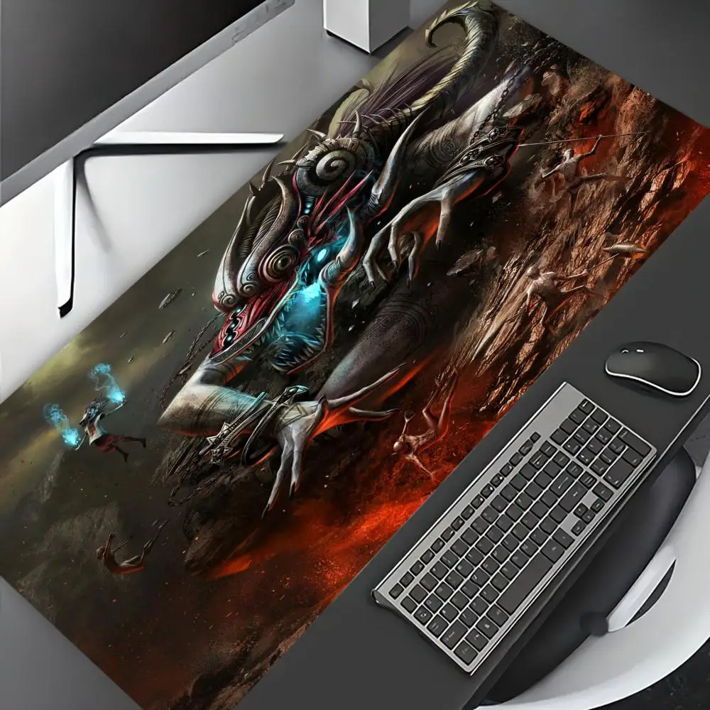 

Large Gaming Mouse Pads, Gaming Accessories, Rubber Non-slip Table Pads, Stitched Edges, Perfect for Office and Gaming Settings