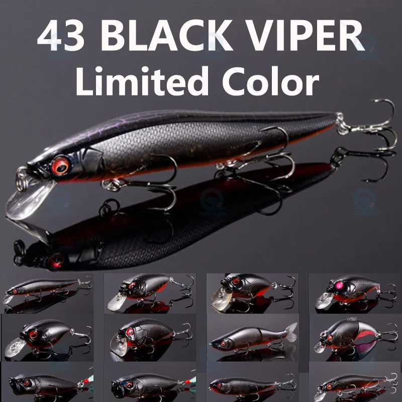 2022.9 NEW Limited COLOR RESPECT 43 BLACK VIPER JAPAN Megabass