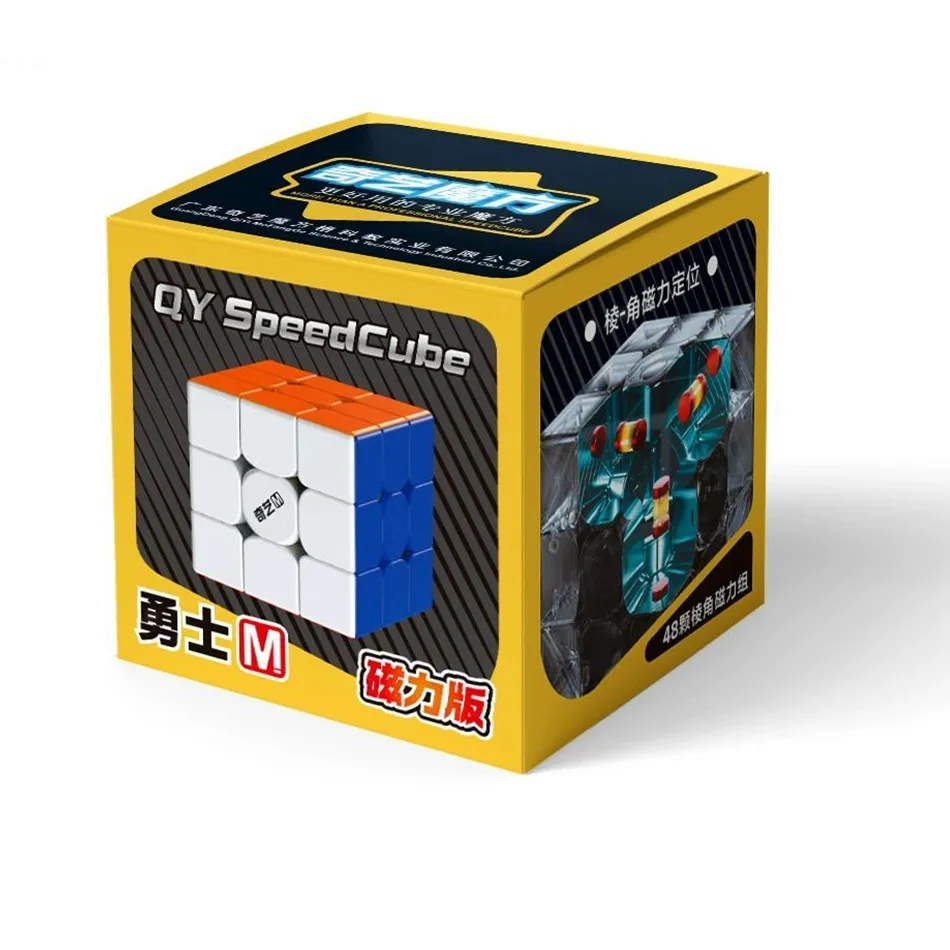Gobus Warrior W 3x3x3 – Cube Speedcube Sans Autocollant – Couleur Gelée – YongShi W