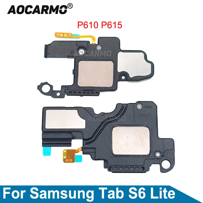 

Aocarmo For Samsung Tab S6 Lite Speaker P610 P615 Loudspeaker Buzzer Replacement Parts