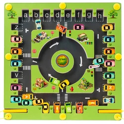 Montessori Magnetic Alphabet Maze Board Fine Motor Skills Educational Toys for Preschool Learning Activities Travel Toys Gifts