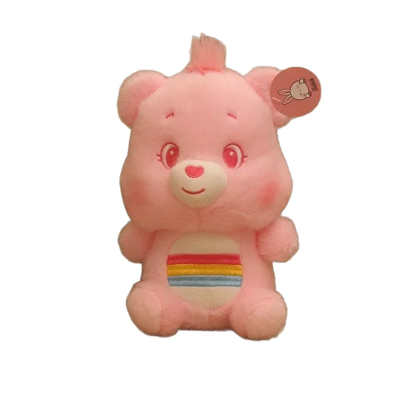 Ours en peluche de dessin animé, jouet créatif, nouveau ours arc-en-ciel, poupée en peluche, sac à dos, porte-clés, pendentif, accessoires, cadeaux d'ornement