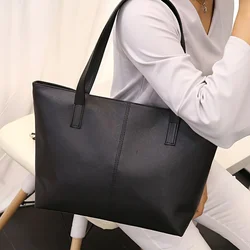 1PC Women Handbag PU Fashion Large Capacity Campus University Girls Shoulder Bag