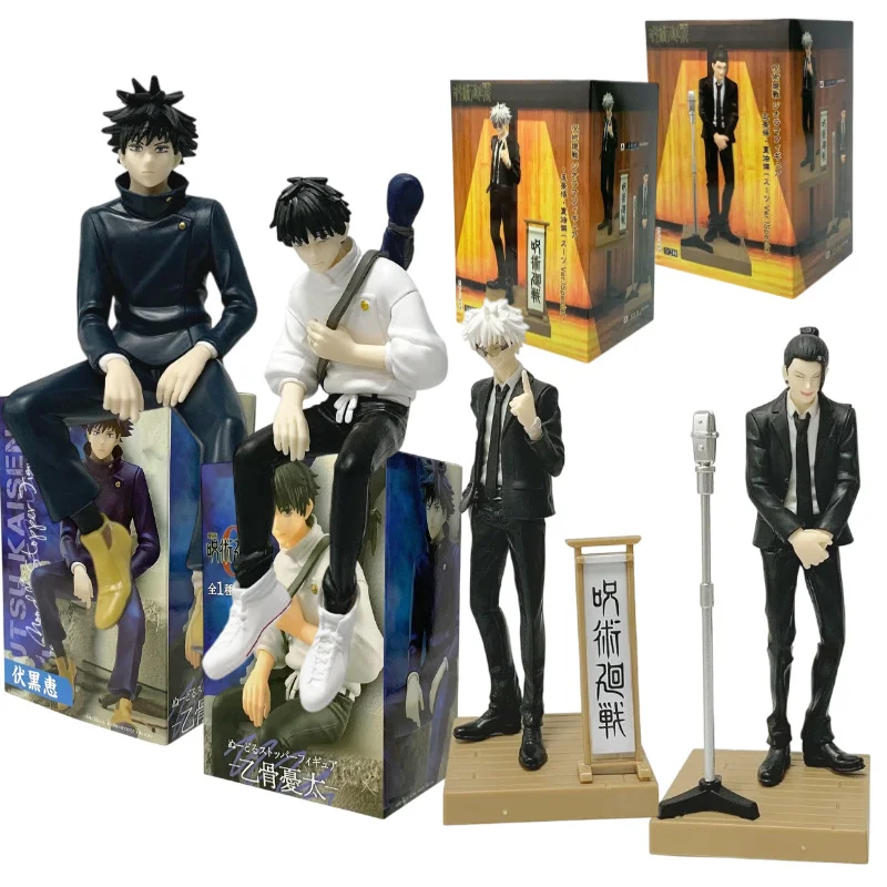 

Anime Jujutsu Kaisen Anime Figure Gojo Satoru Fushiguro Megumi Okkotsu Yuta Action Figures Collection PVC Model Doll Toy Gift