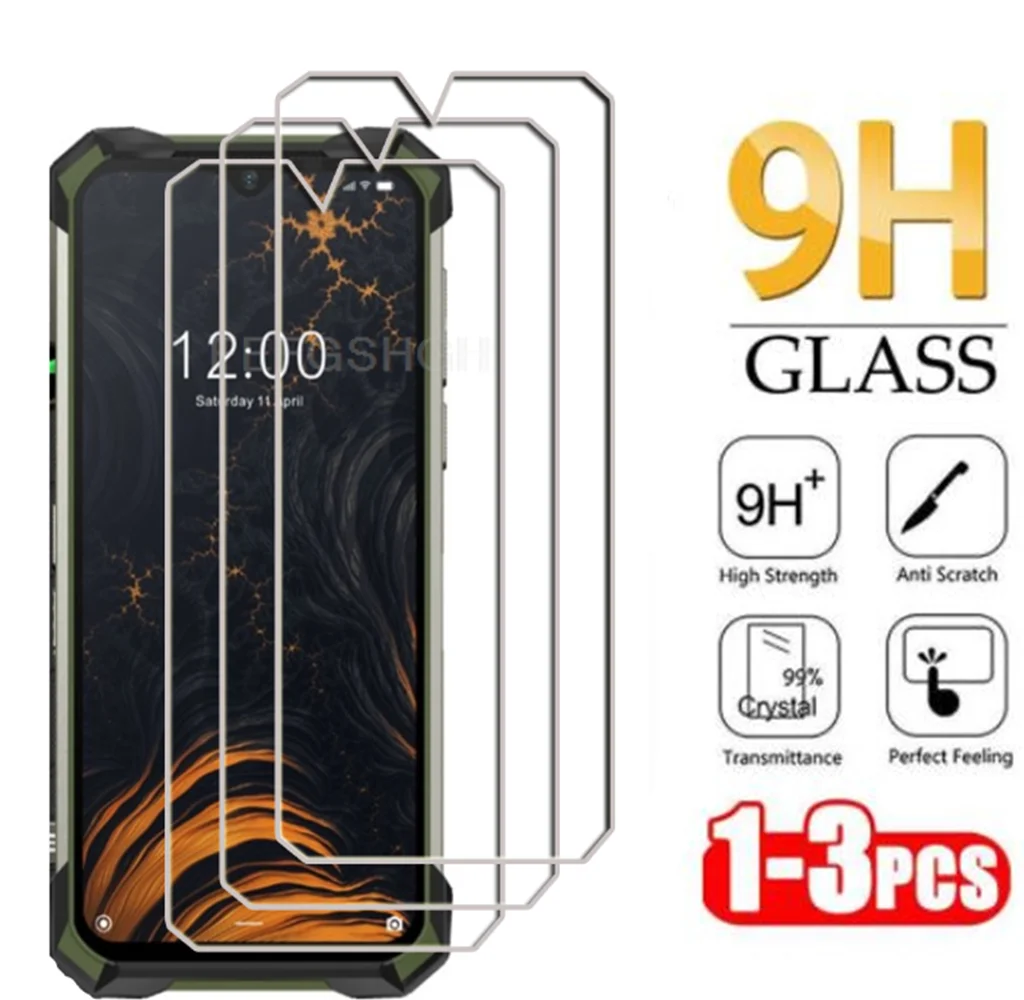 Original Tempered Glass FOR Doogee S88 Pro 6.3" DoogeeS88Plus S88Plus DoogeeS88 Pro Screen Protective Protector Cover Film